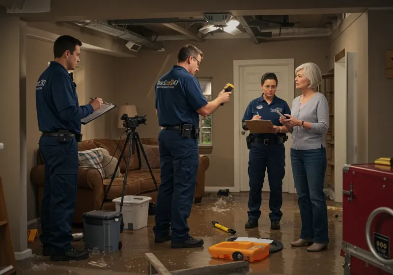 Water Damage Assessment and Insurance Documentation process in Murraysville, NC